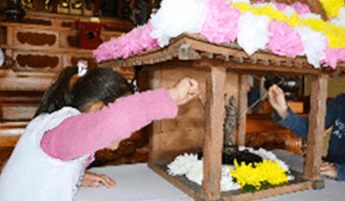 降誕会花祭り